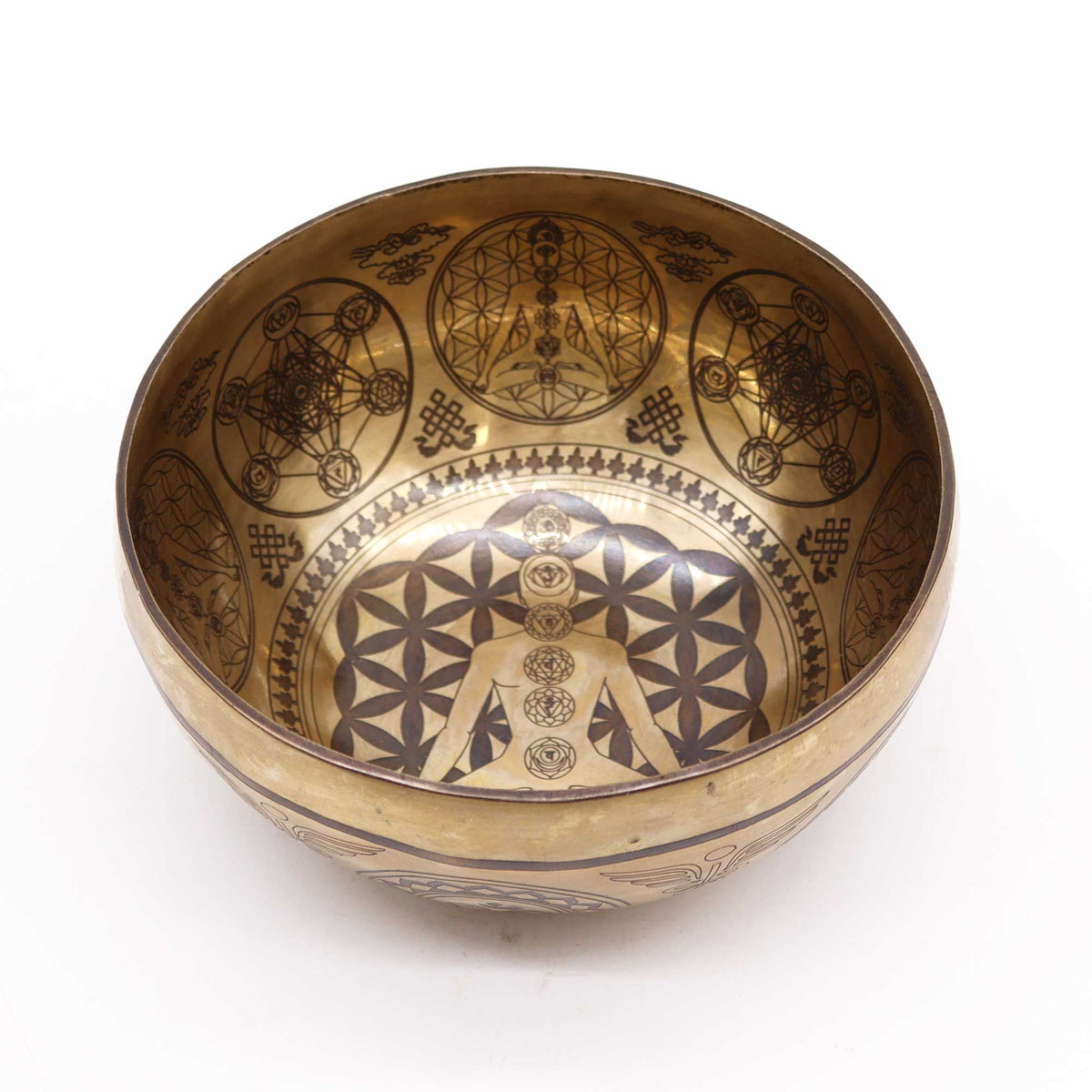 Tibetan Healing Engraved Bowl - 16cm - 7 Chakra product image 3