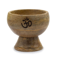 Lrg Ritual Bowl Incense Cone Holder 11x6.cm - Om product image 4