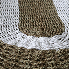Oval Seagrass White & Tan - Classic - 60x120cm product image 2