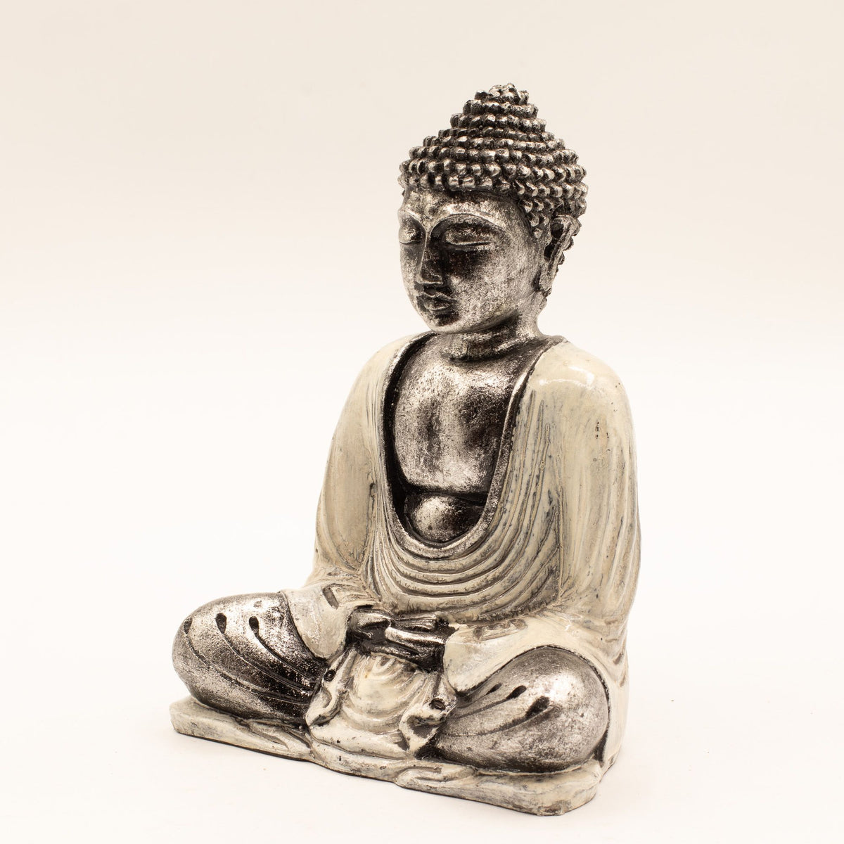 White & Grey Buddha - Medium product image 2