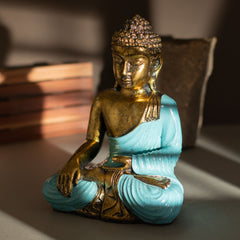 Teal & Gold Buddha - Large product image 3
