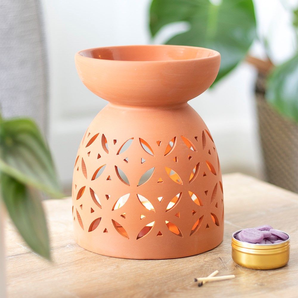 20cm Large Terracotta Oil Burner product image