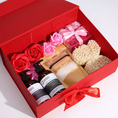 Flat Pack Gift Box - Extra Large (33x25x12cm) - Red product image 2