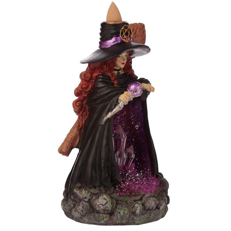 Witches Crystal Cave LED Backflow Incense Burner product image 3