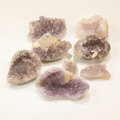 Small Assorted Amethyst Geodes - 3-5 cm (aprox 1KG) 4-6 pieces