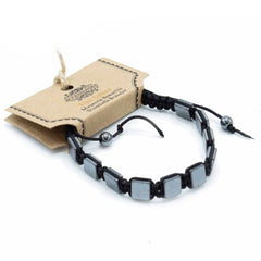 Magnetic Hematite Shamballa Bracelet - Flat Cubes product image 2