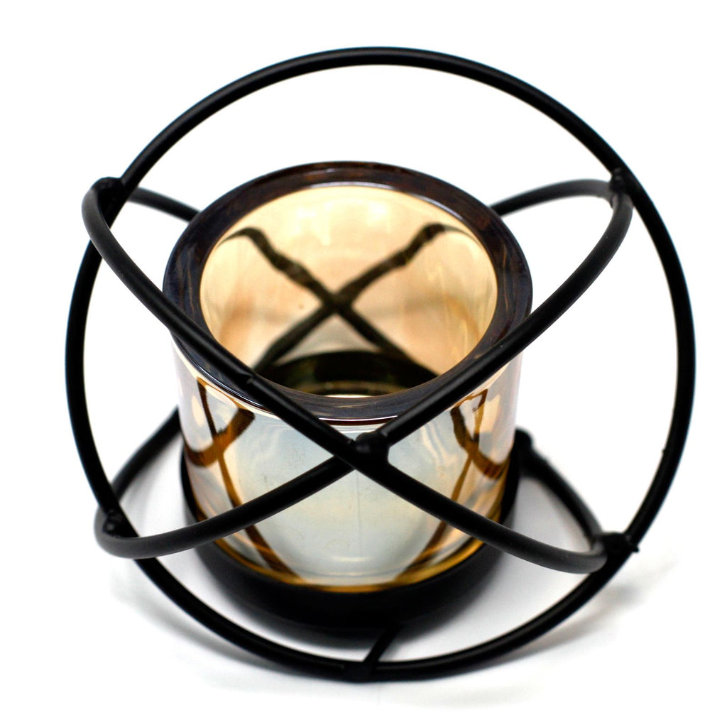 Centrepiece Iron Votive Candle Holder - 1 Cup Single Ball product image 2