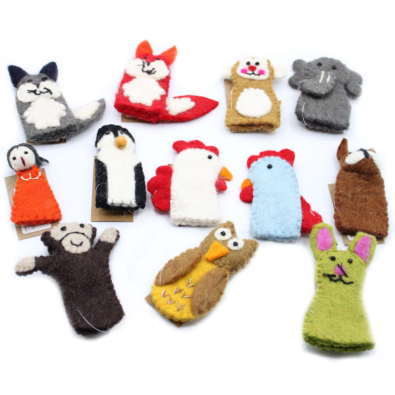 Felt Finger Puppet - Assorted product image