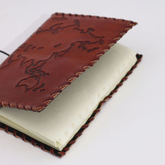 Travel Journal with wrap - Light Tan - 96 pages - 17x13cm product image