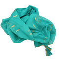 Nomad Sari Pareo – Turquoise & Gold Fish Print product image