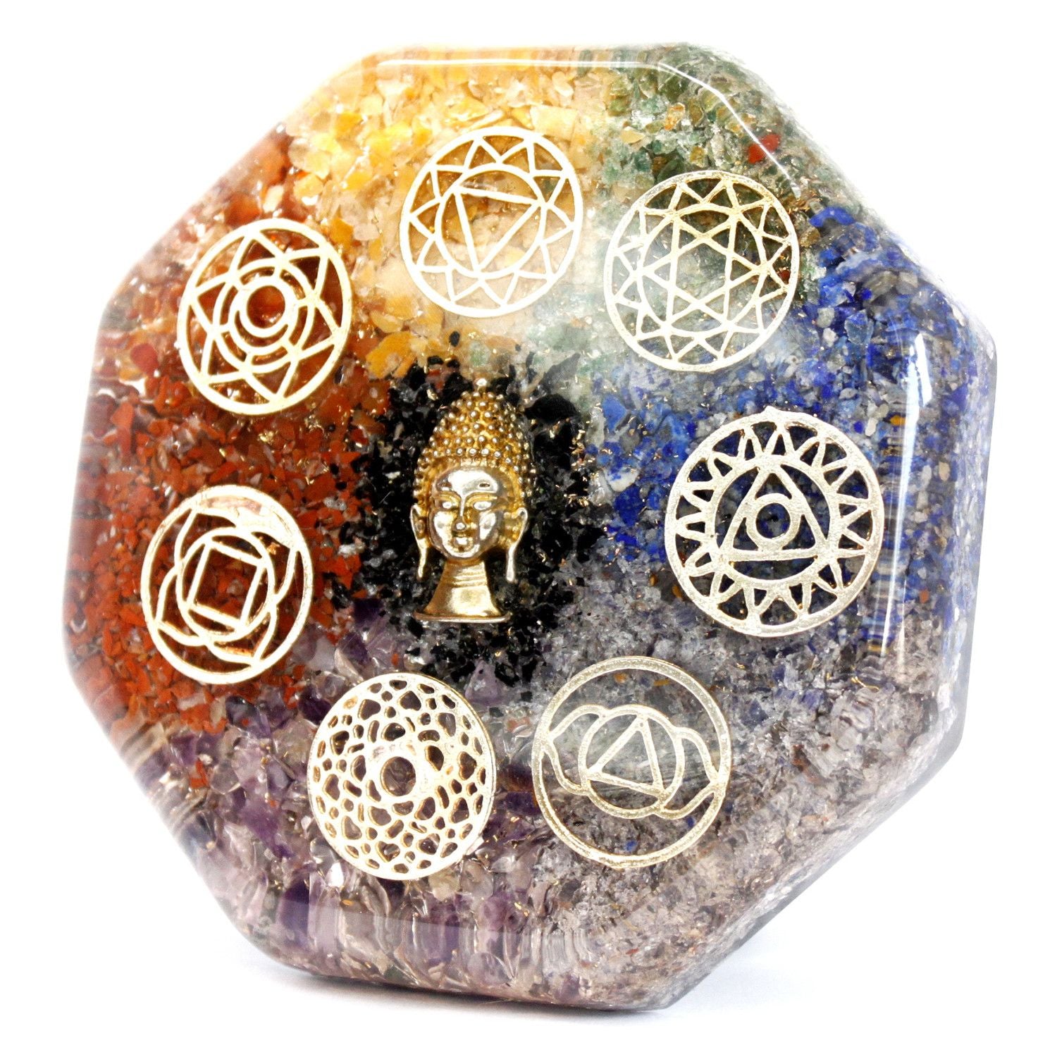 Orgonite Desk Power Packs - Buddha Chakra - Lrg product image