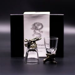 Gift Set of 6 Shot Glasses (50ml) - Mystical Creatures - Antique Bronze product image 4