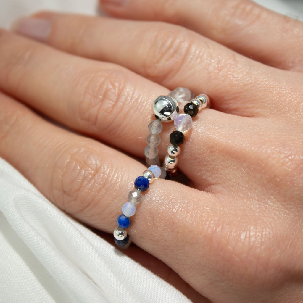 Nymph Spirit Gemstone Ring Set - Northern Lights product image 5