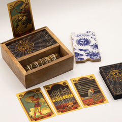 Two Section Tarot Box with Card Holder product image 5