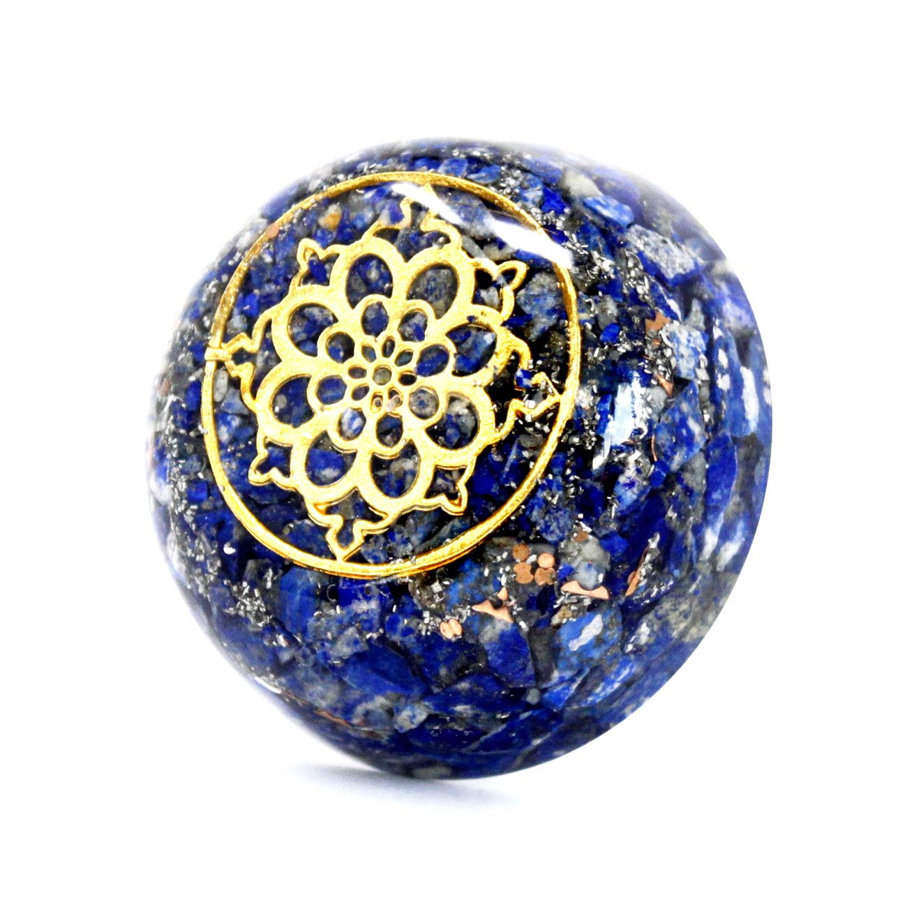 Orgonite Desk Power Packs - Lapis Dome product image