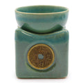 Lucky Coin Large Oil Burner - Jade product image