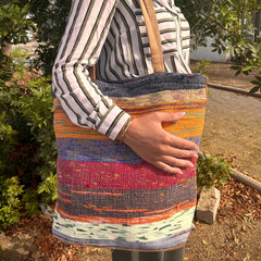 Recycled Big Rug Bag - Shades of Mushrooms product image 3