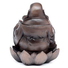 Wood Effect Lucky Buddha Backflow Incense Burner product image 3