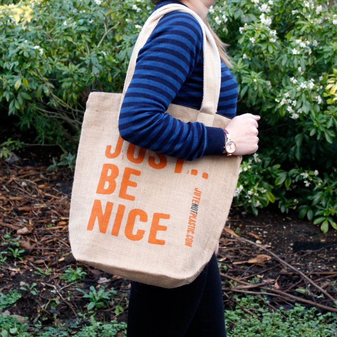 Just Be Nice Jute Bags & Baskets product image