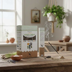 Golden Lemon Grass Smudging Resin Sticks - 30g product image 9