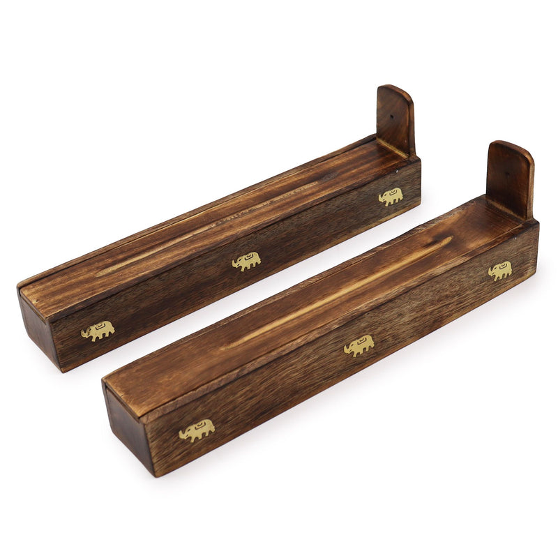 Mango Wood Incense Box - Assorted product image