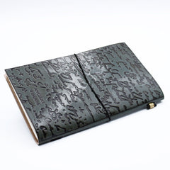 Handmade Leather Journal - Important Things To Do - Grey (80 pages) product image 2
