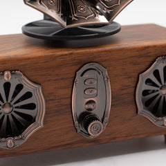 Retro Mini Double Gramophone Speaker - Bluetooth - 5.4 watt x 2 product image 10
