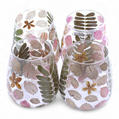 Natural Floral Glass - Vase Candle Holder - Primavera - (12x11cm) product image 10