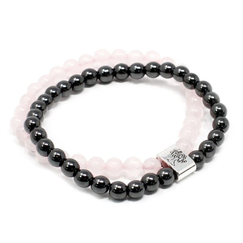 Magnetic Gemstone Bracelet - Rose Quartz product image