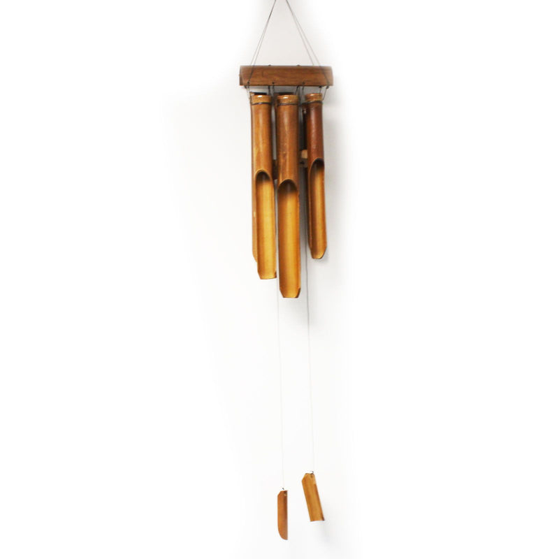 Bamboo Windchime - Natural finish - 6 Medium Tubes product image