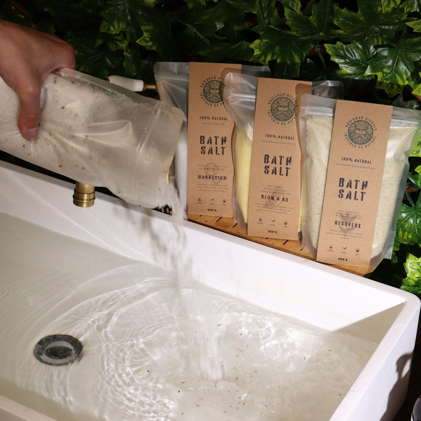Greenman Rituals Lavender Aromatherapy Epsom Bath Salt – Sleep Good product image
