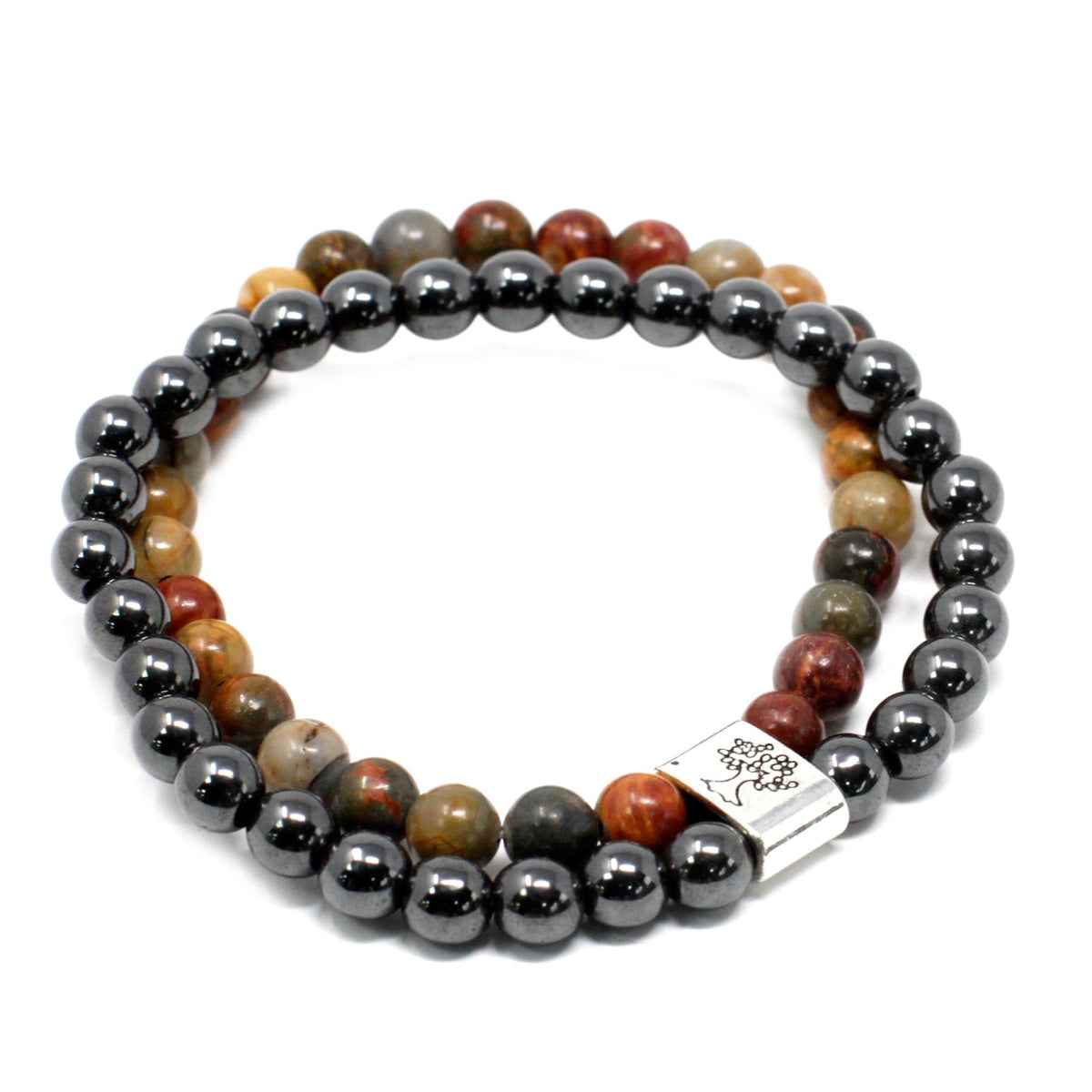 Magnetic Gemstone Bracelet - Picasso Jasper product image 6