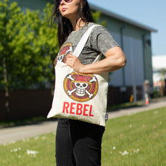 Nomad Sari Iconic Basic Tote Bag - REBEL - Natural 4oz product image 6