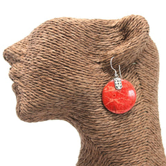 925 Silver Earrings - Disc Disc Décor product image 3
