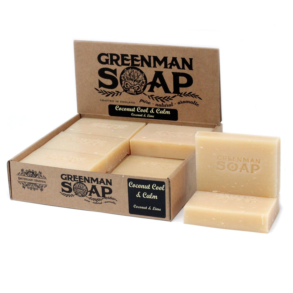 Greenman Soap Slice 100g - Coconut Cool & Calm product image 6