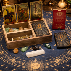 Three Section Tarot Box with Card Holder product image 6