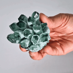 Crafted Quartz Cluster - Green Ghost Quartz product image 3