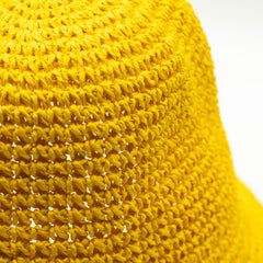 Nomad Sari Floppy Straw Sun Hat - Yellow product image 6