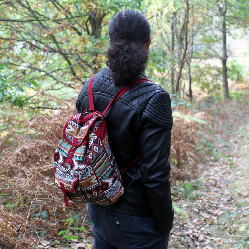 Jacquard Bag - Chocolate Backpack product image