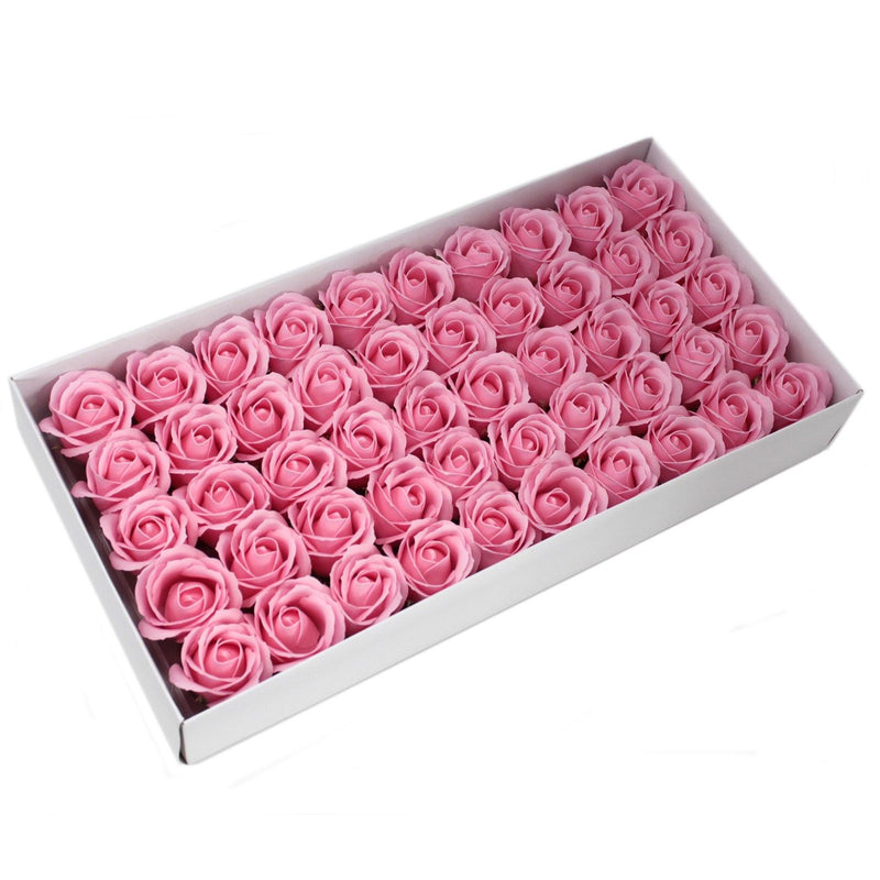 Craft Soap Flowers - Med Rose - Blush product image