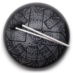 Med Hapi Drum Om Mandala Engraved- 22x15cm product image