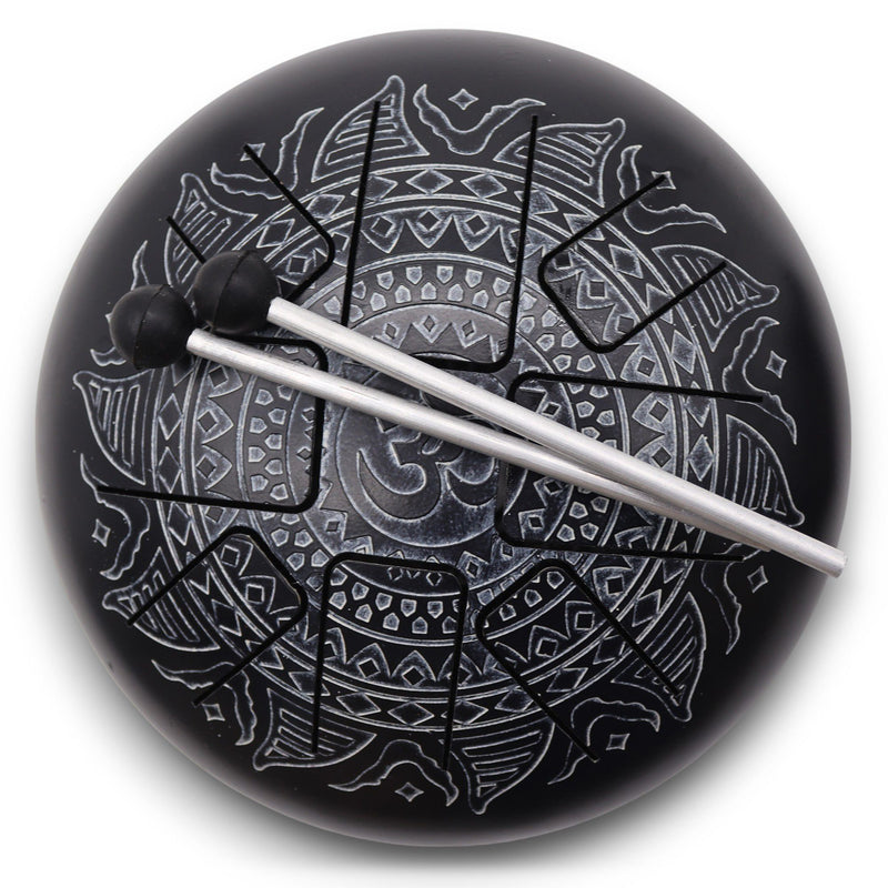 Med Hapi Drum Om Mandala Engraved- 22x15cm product image