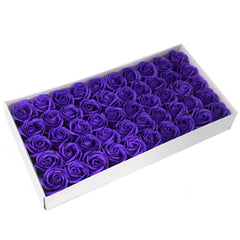 Craft Soap Flowers - Med Rose - Violet product image