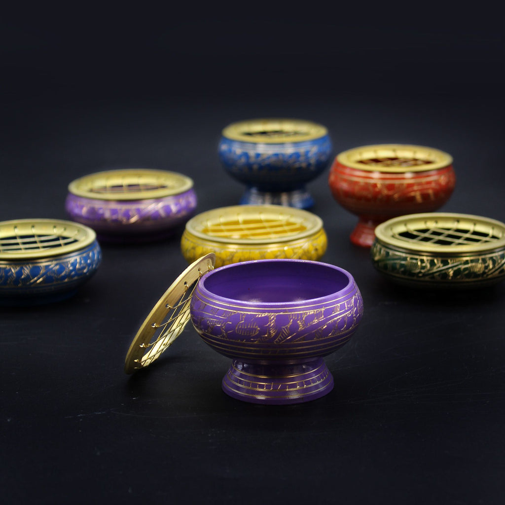 Chakra Charcoal Incense Jar - Sacral product image 2