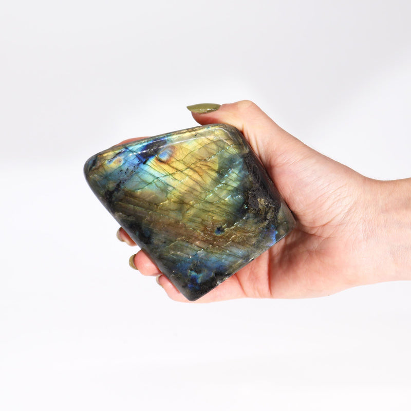 Madagascar Labradorite Large Stone (approx 550-750gms 110-140mm) product image