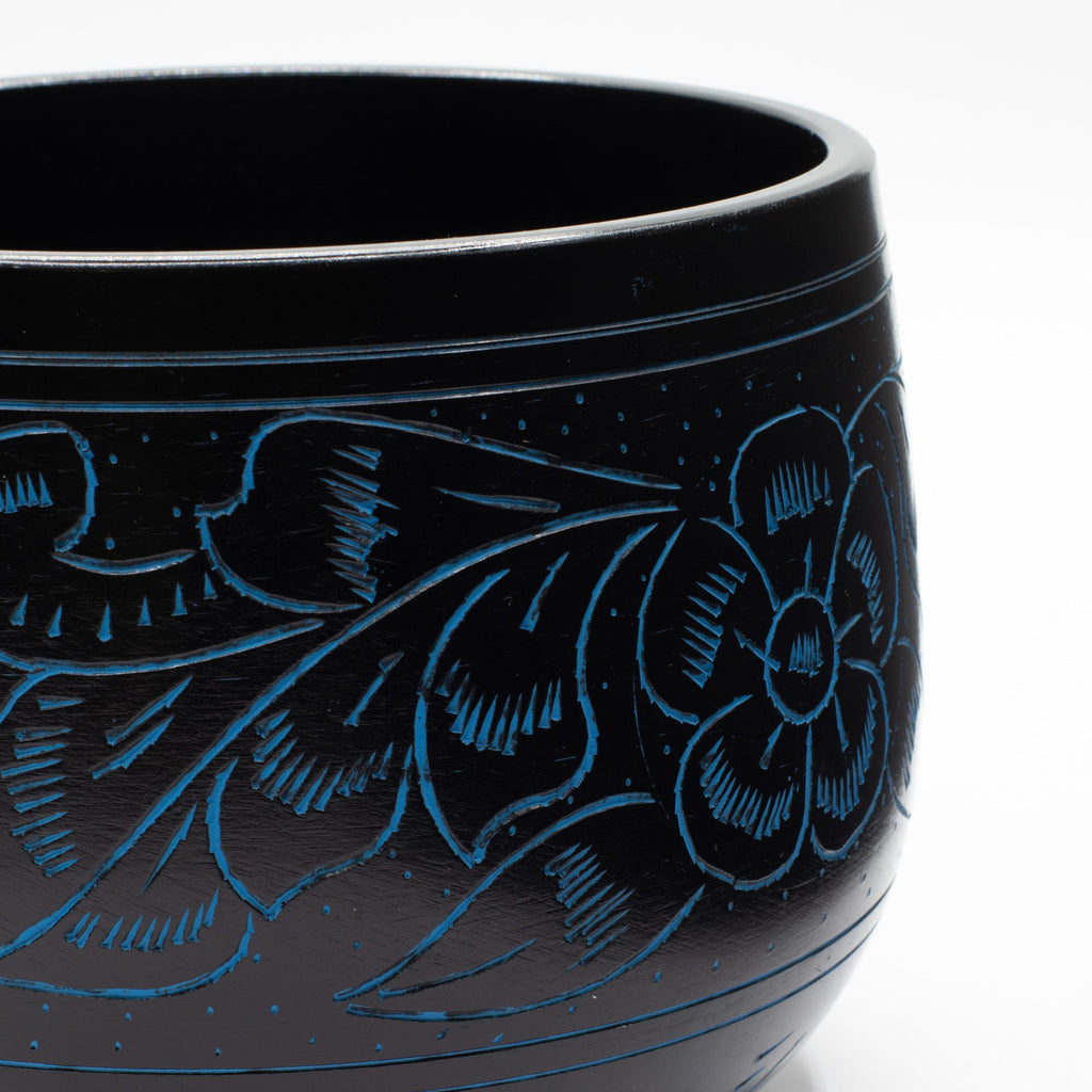 Cauldron Singing Bowl - Magic Mushroom - Blue (15cm) product image
