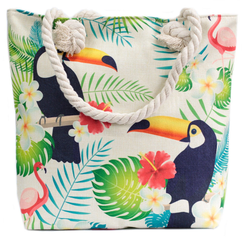 Rope Handle Bag - Tropical Toucan product image