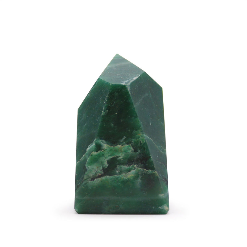 Gemstone Points approx 6cm (0.5KG) - Indian Jade (approx 8 pieces) product image