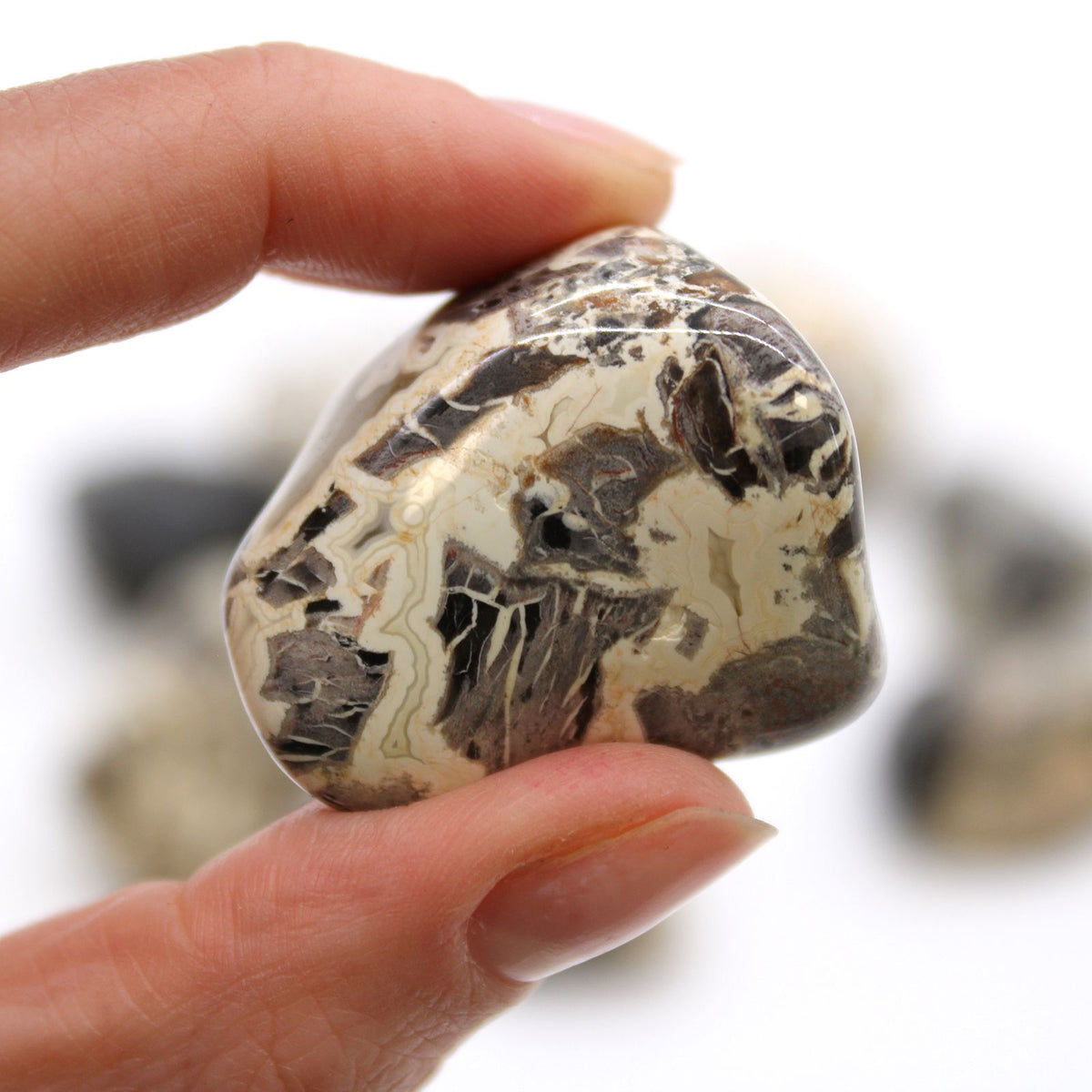 XL Tumble Stones - Jasper - Silverleaf - product image 2