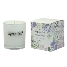 Agnes + Cat Votive Candle - Velvet Moon product image